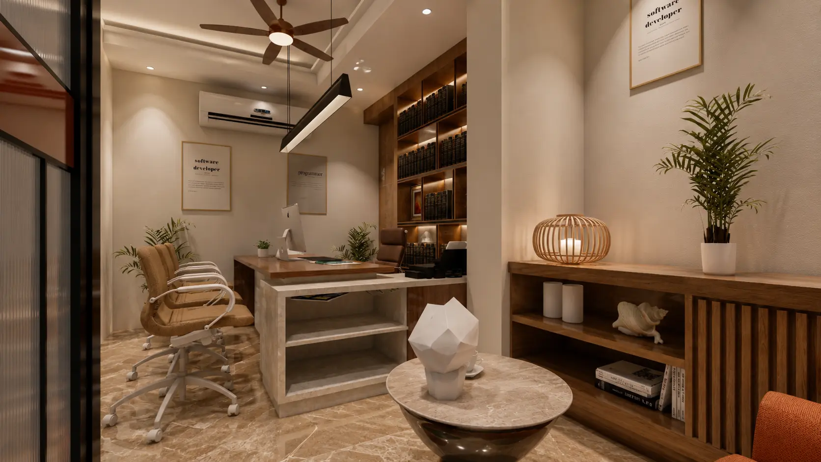 commercial office design lajpat nagar