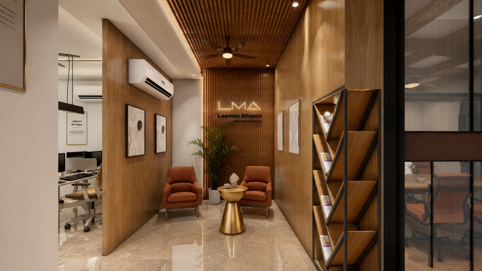 commercial interior architect lajpat nagar