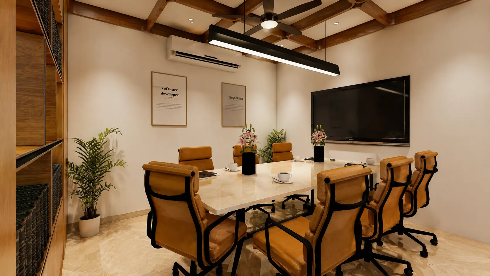 modern office design lajpat nagar